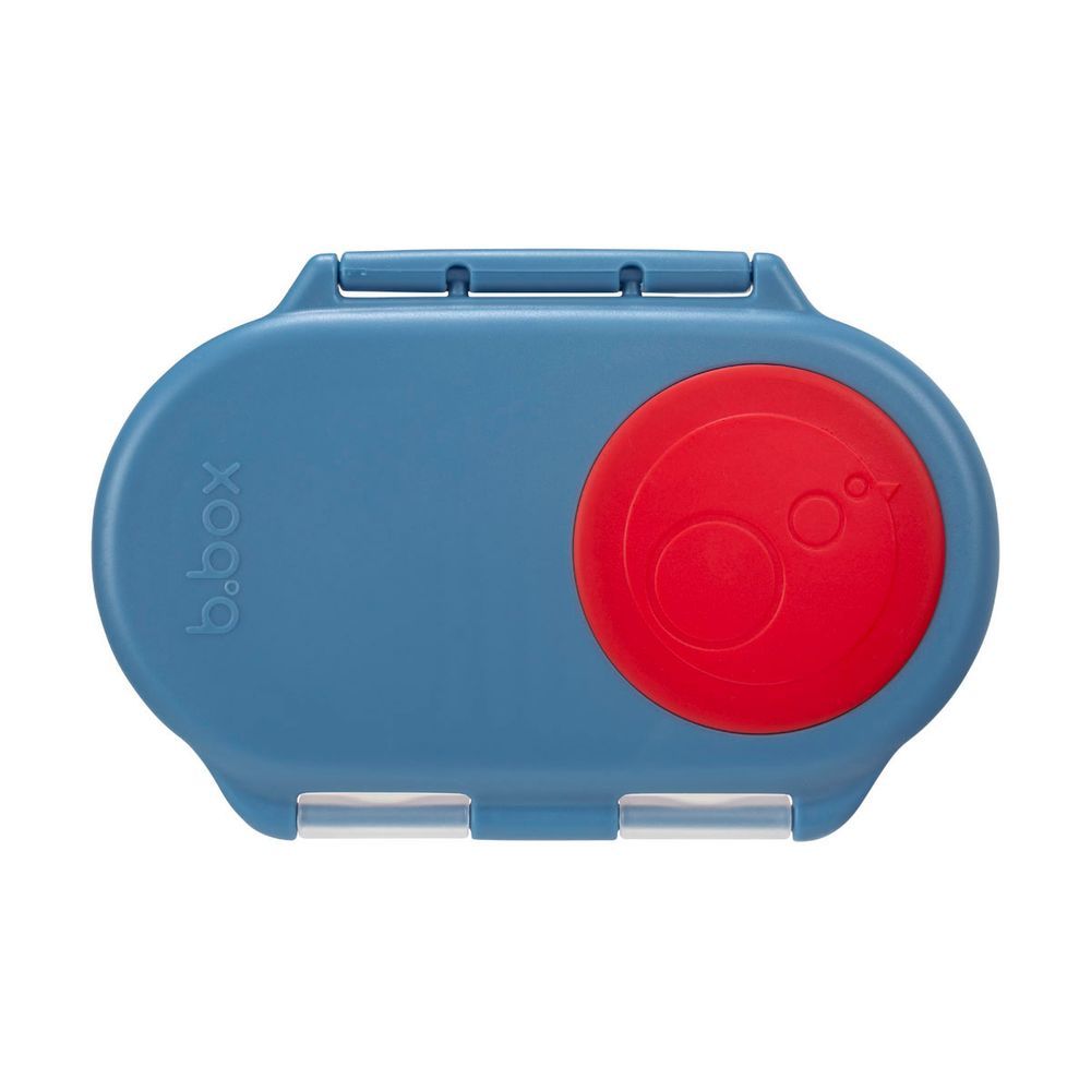 B.box - 2 Compartment Lunch Time Snack Box - Blue Blaze