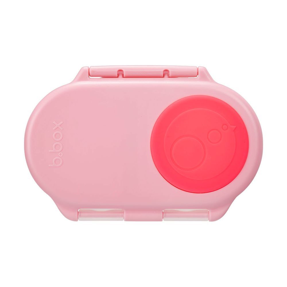 B.box - 2 Compartment Lunch Time Snack Box - Flamingo Fizz