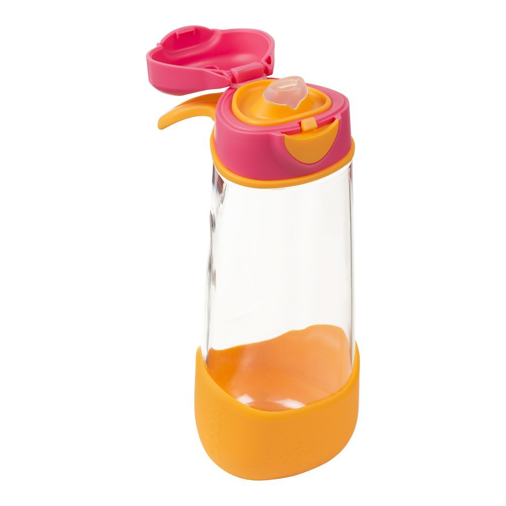 B.box - Hydratio Sports Spout Bottle - Strawberry Shake - 600 ml