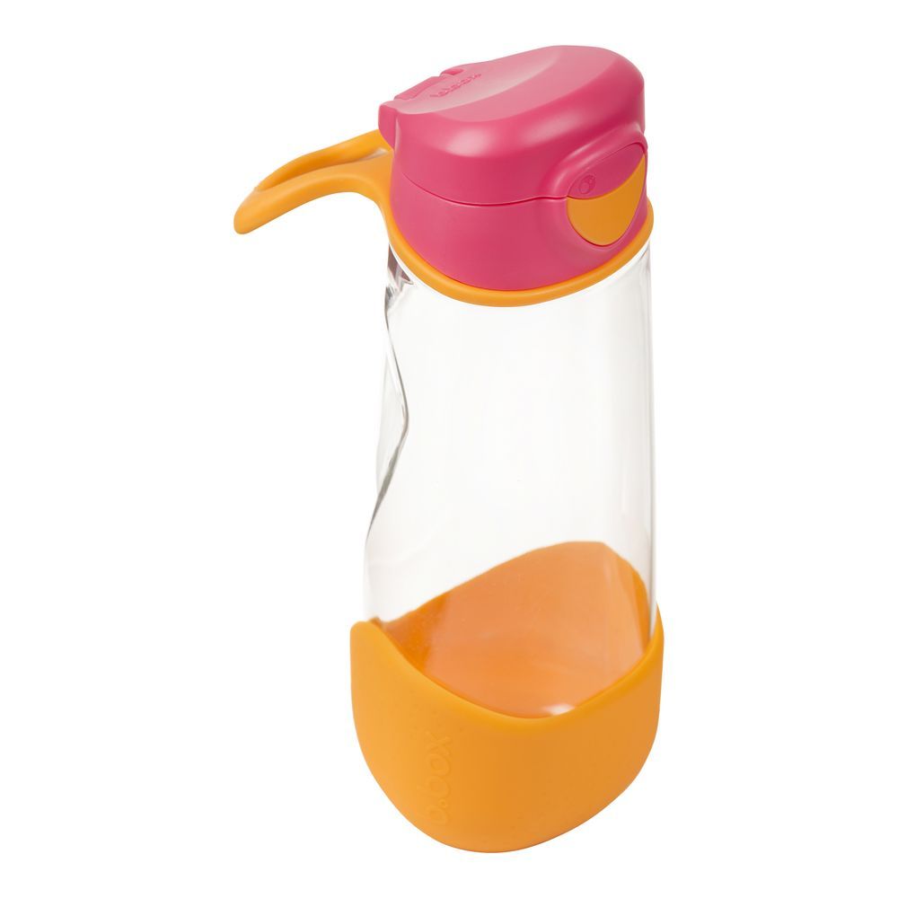 B.box - Hydratio Sports Spout Bottle - Strawberry Shake - 600 ml