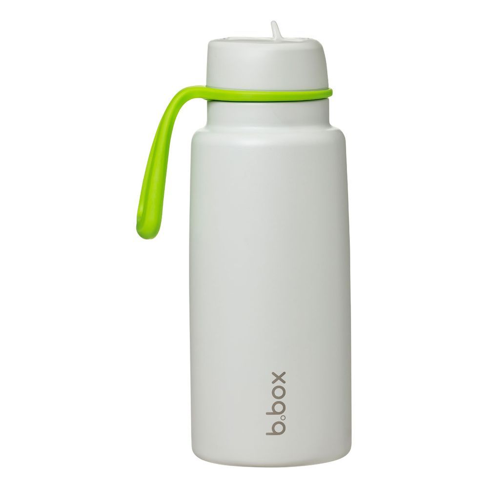 B.box - Hydratio Stainless Steel Flip Top Bottle - Lime Time - 1 L