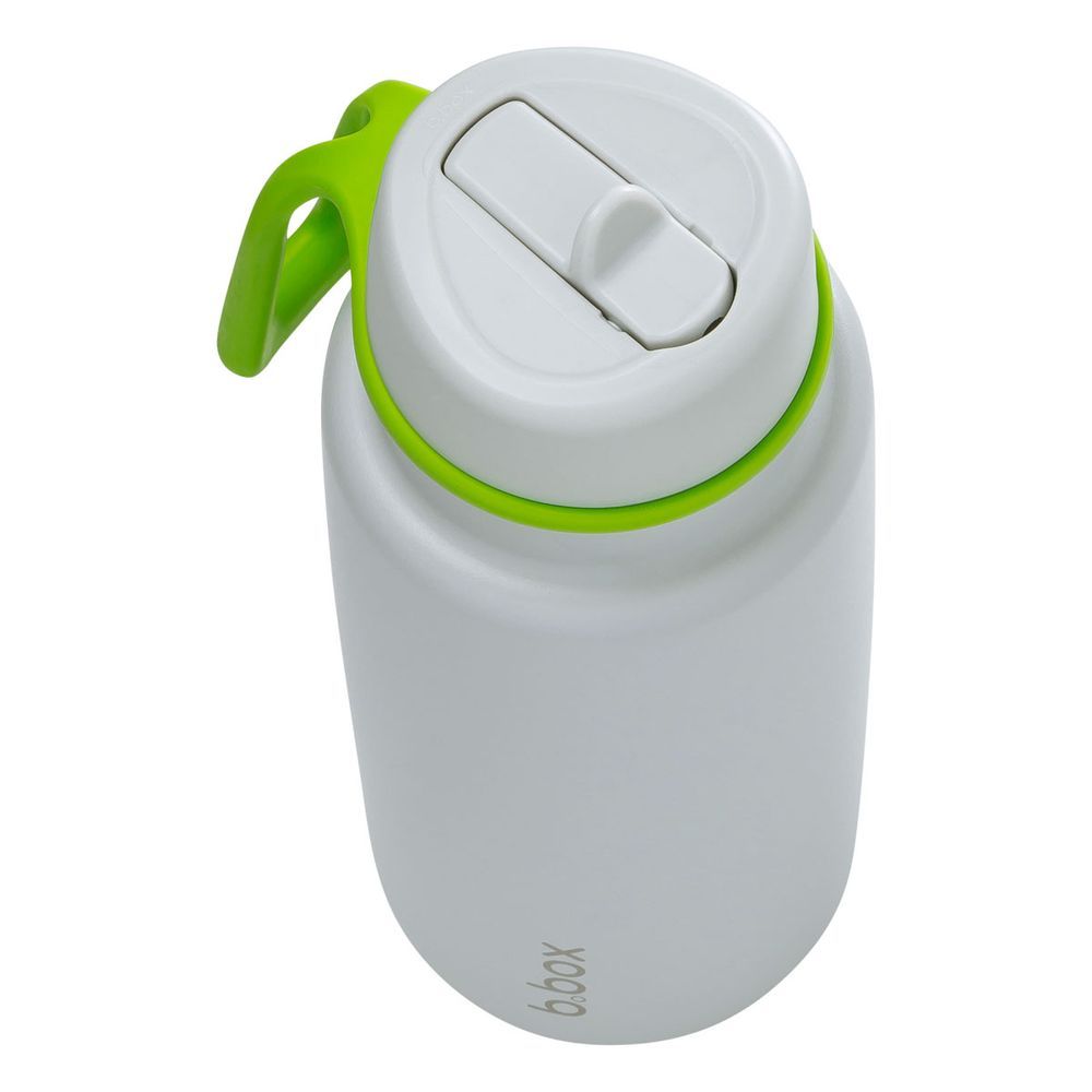 B.box - Hydratio Stainless Steel Flip Top Bottle - Lime Time - 1 L