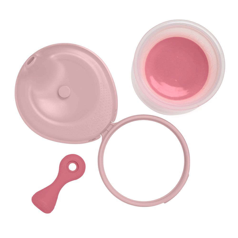 B.box - Fill Plus Feed Reusable Food Pouch - Blush - 110 ml