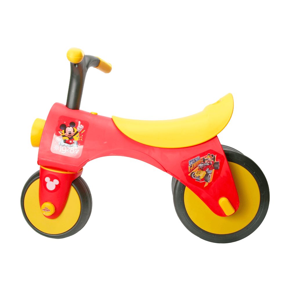 Disney - Mickey Balance Scooter - Red/Yellow