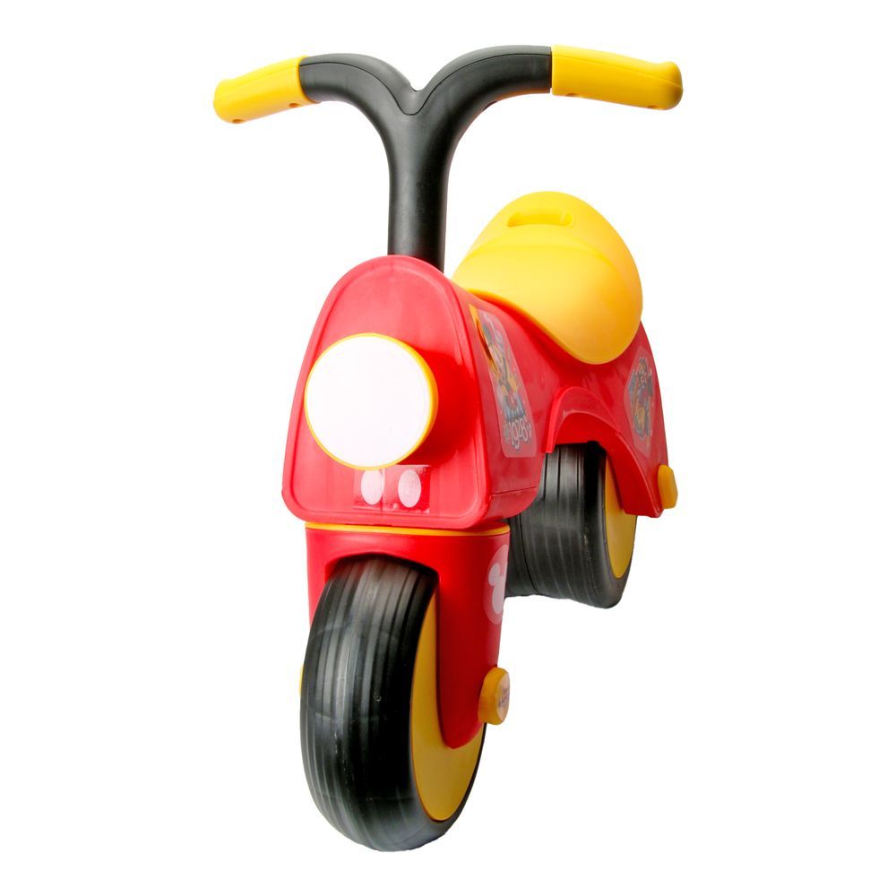 Disney - Mickey Balance Scooter - Red/Yellow