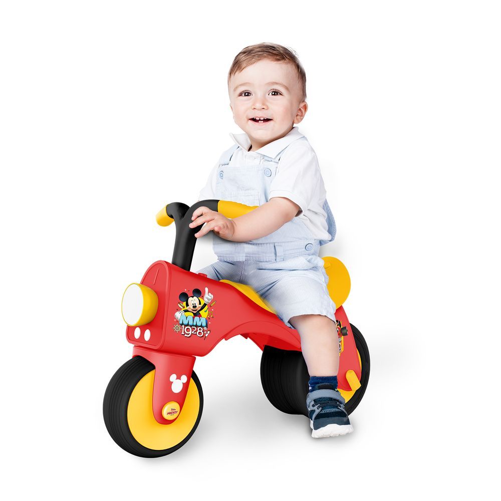 Disney - Mickey Balance Scooter - Red/Yellow