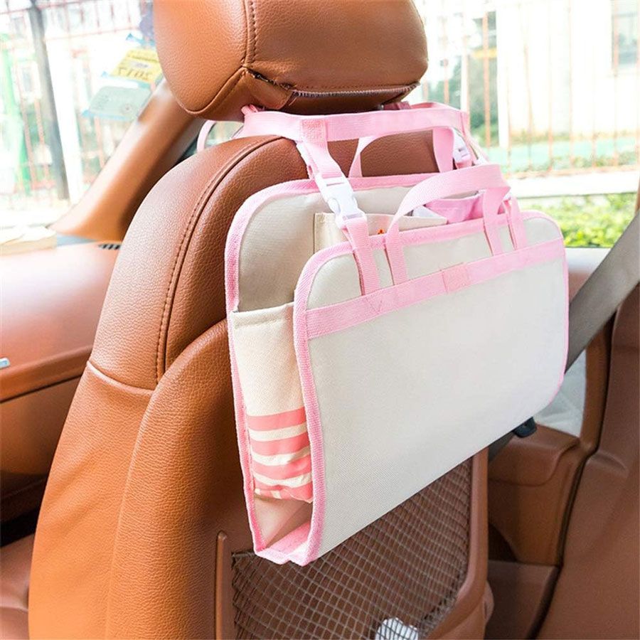 Duma Safe - Car Back Seat Organizer - Pink