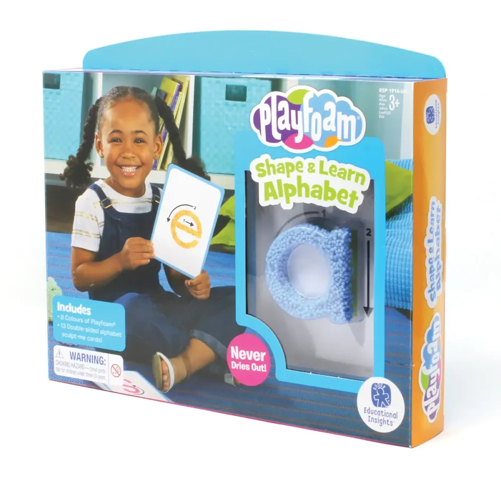 Learning Resources - Playfoam Shape And Learn Alphabets