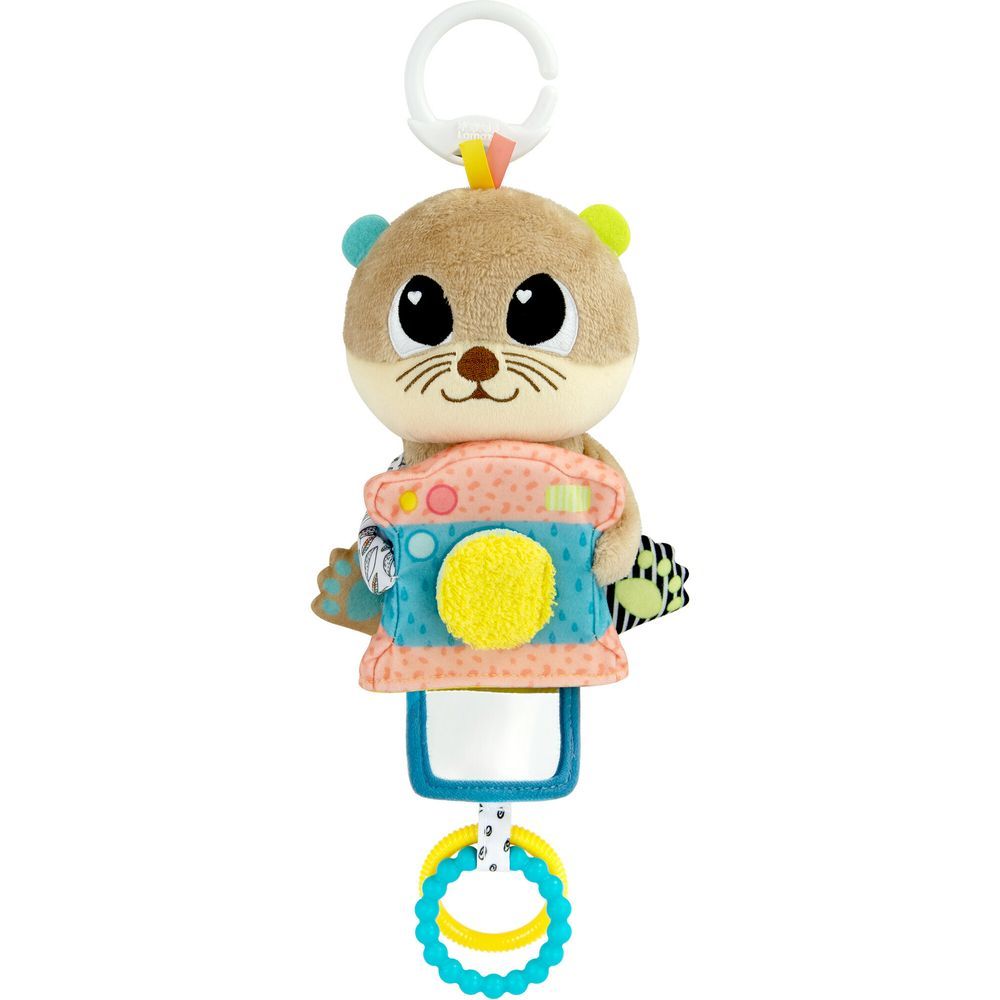 Lamaze - Arty Says Cheese Otter Clip And Go Pram Toy