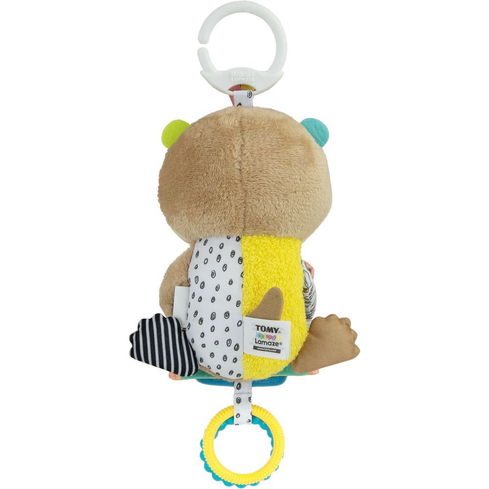 Lamaze - Arty Says Cheese Otter Clip And Go Pram Toy