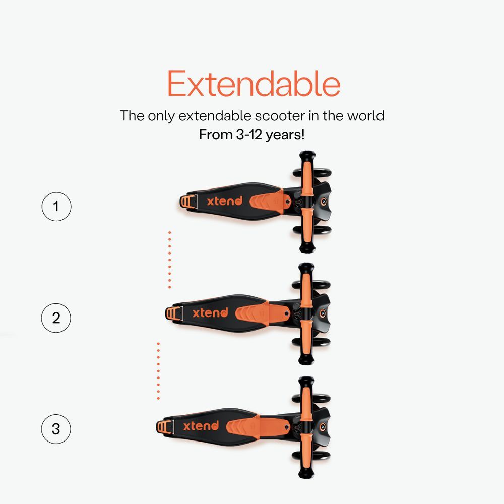 Smartrike - Xtend Kids Scooter - Orange