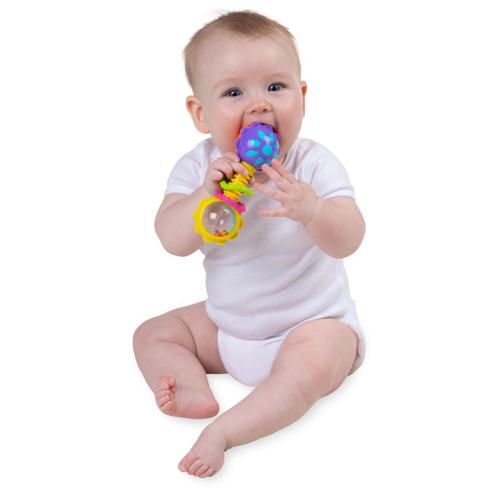 Playgro - Twisting Barbell Rattle