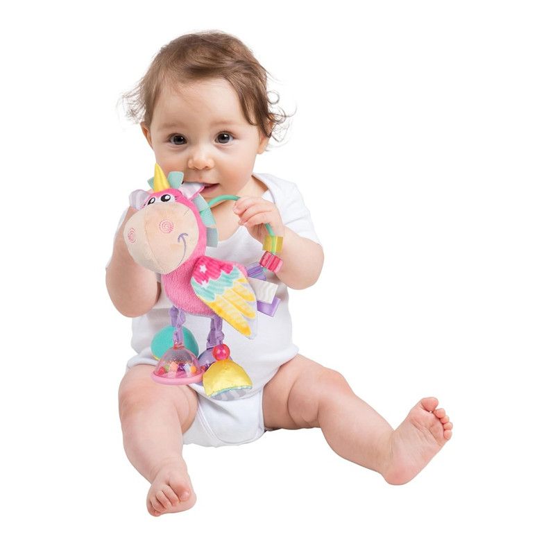 Playgro - Unicorn Activity Rattle & Teether