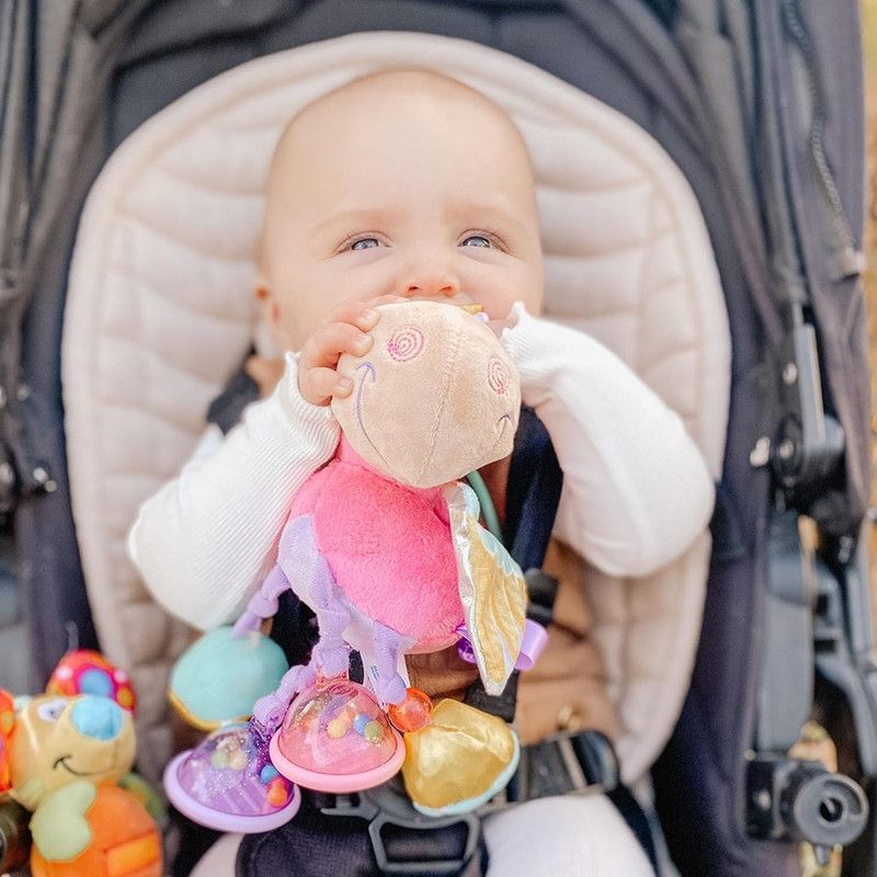 Playgro - Unicorn Activity Rattle & Teether