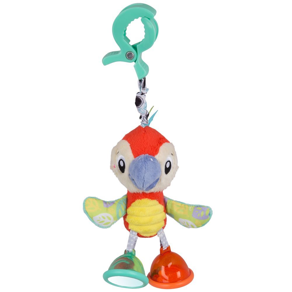 Playgro - Dingly Dangly Mio Macaw Teether Rattle Toy