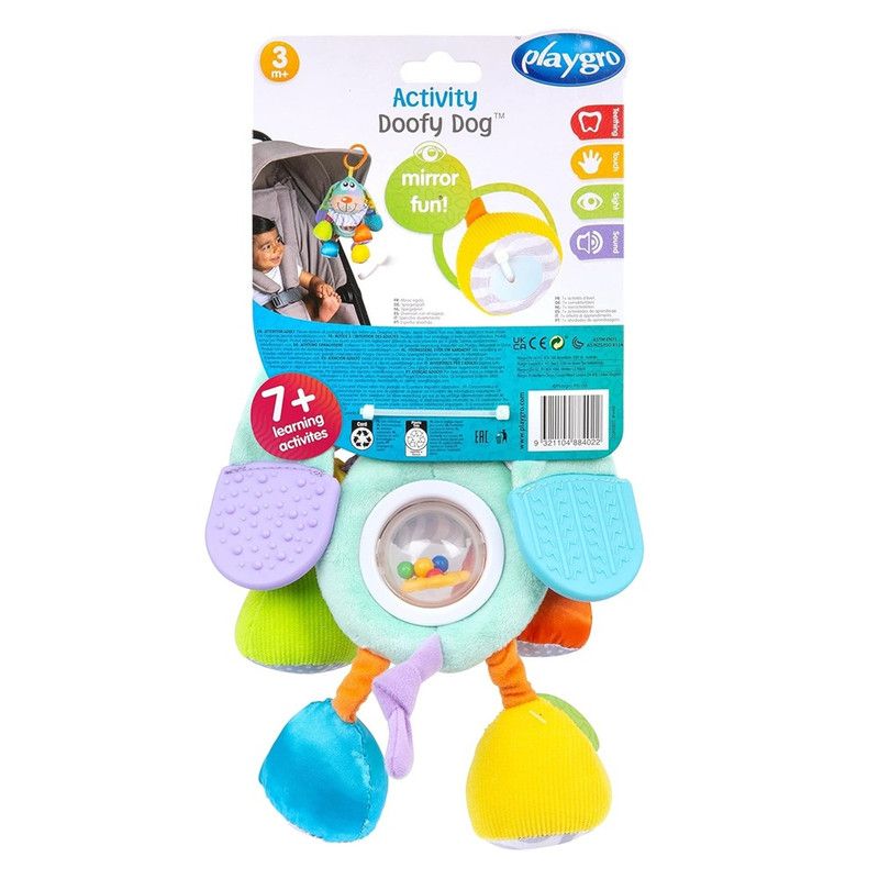 Playgro - Activity Doofy Dog Chewable Teethers Activity Toy