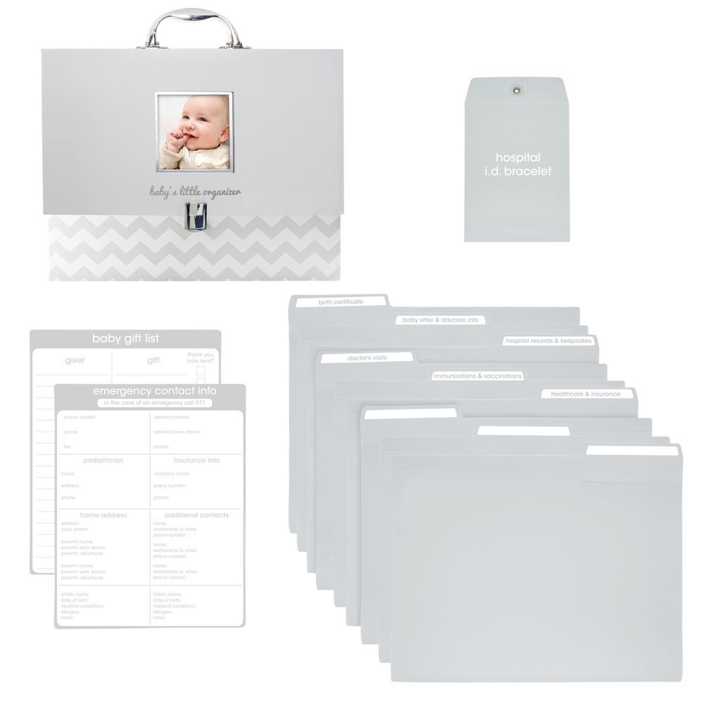 Pearhead - Baby's Little Organizer - Grey