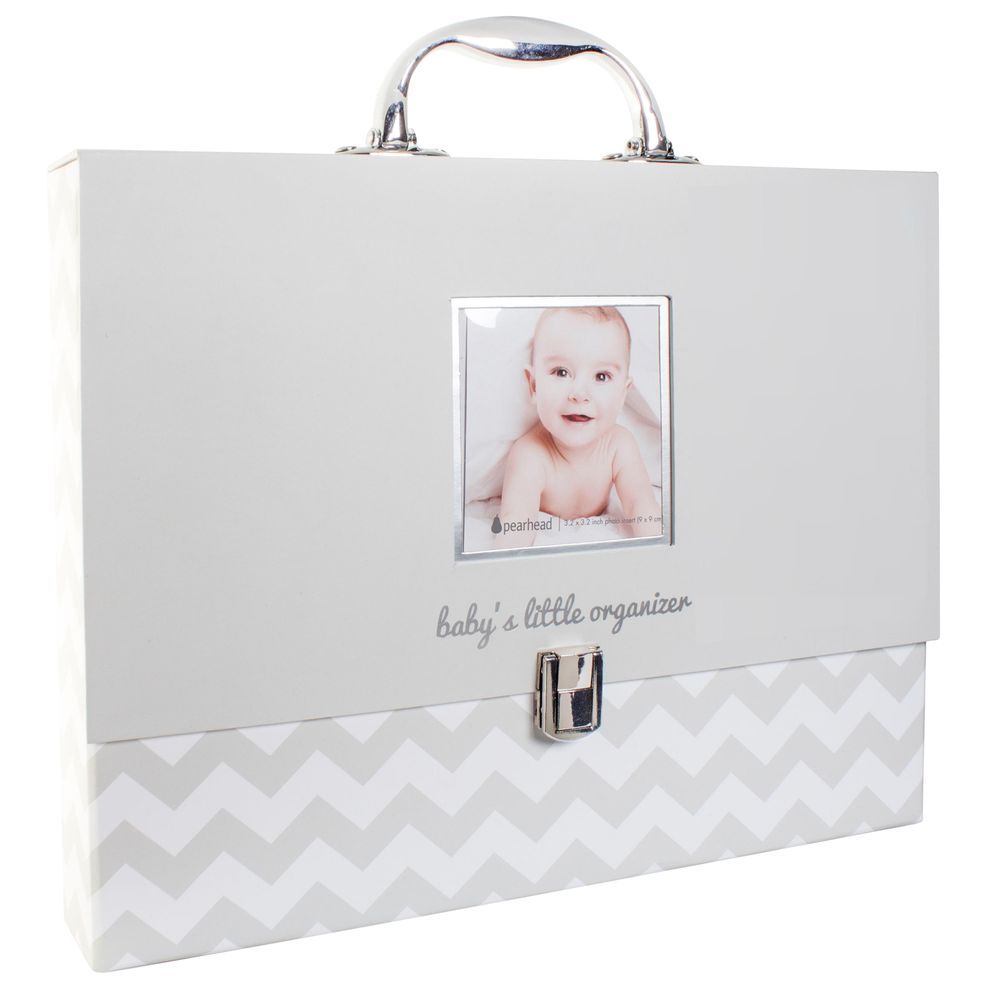 Pearhead - Baby's Little Organizer - Grey