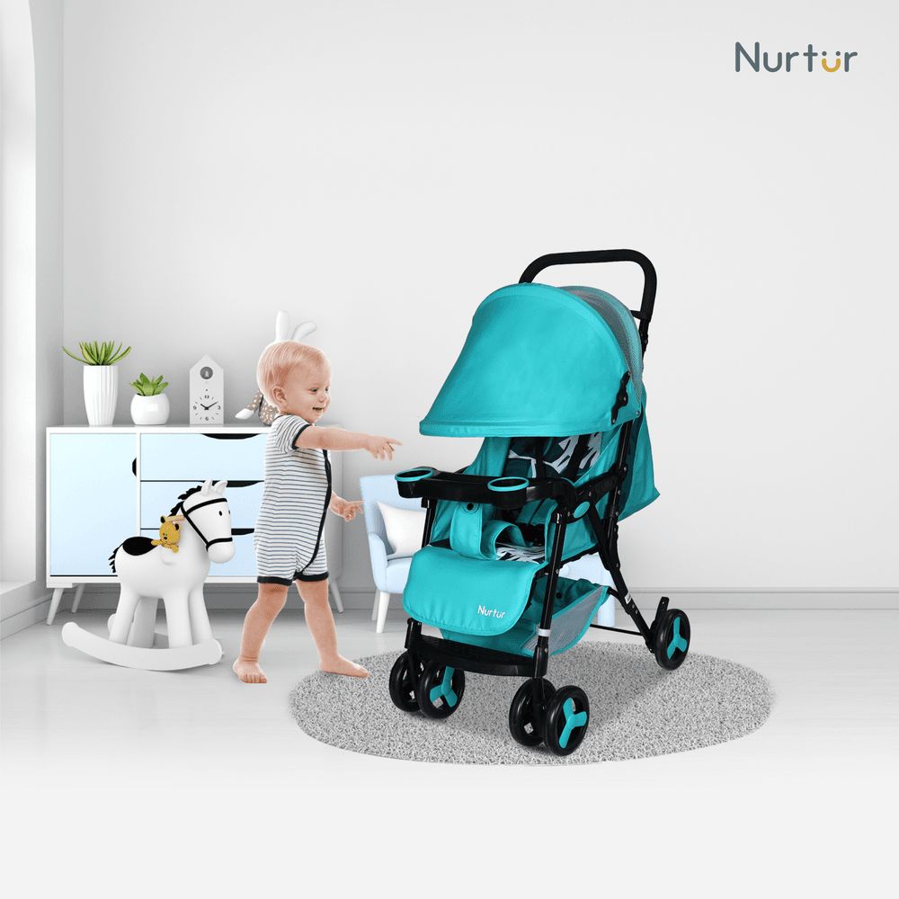 Nurtur - Ryder Lightweight Baby Stroller - Light Pine