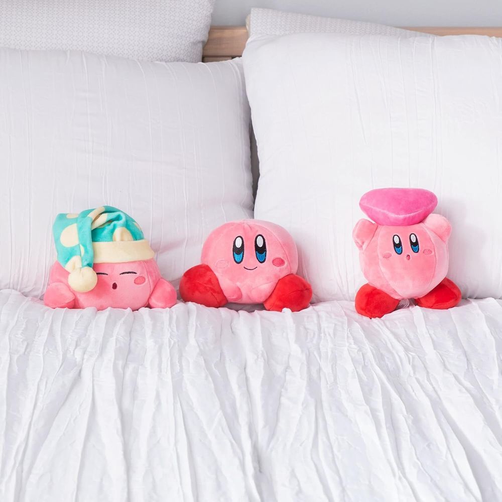 Tomy - Club Mocchi Mocchi Plush Kirby Junior - Pink