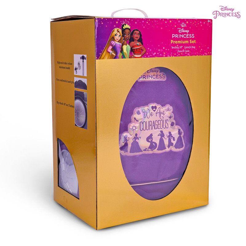 Disney - 3-In-1 Kids Box Set - Princess - Purple