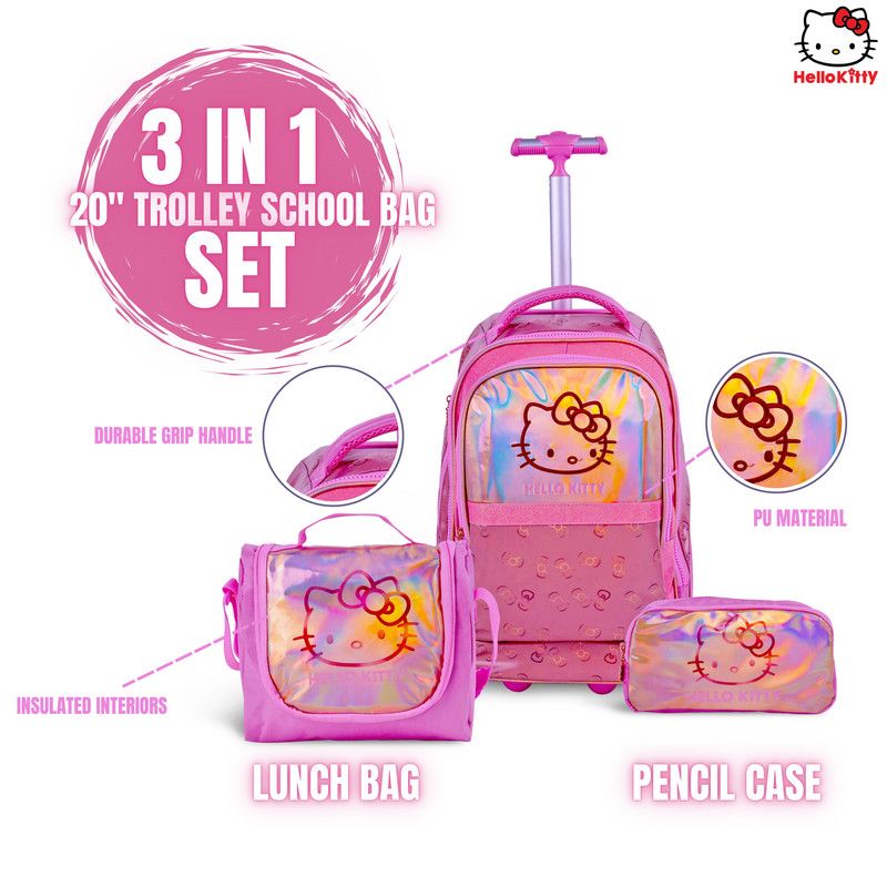 Sanrio - 3-In-1 Kids Premium Box Set - Hello Kitty