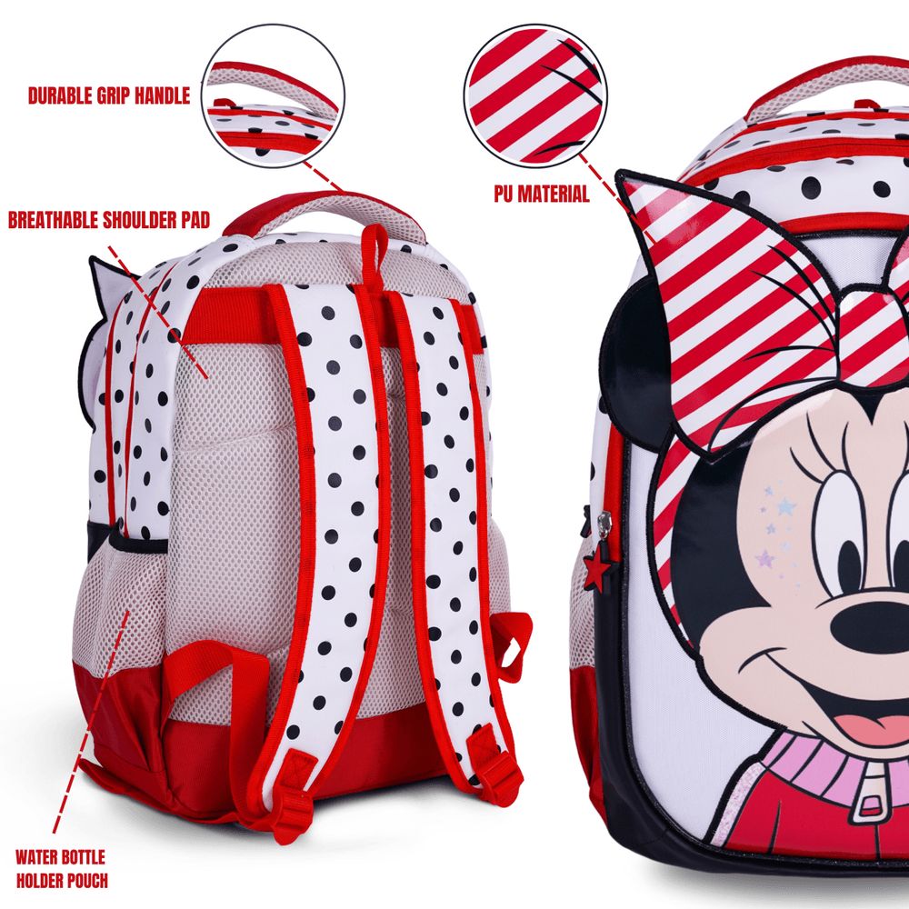 Disney - Minnie Mouse School Backpack - 18-inch