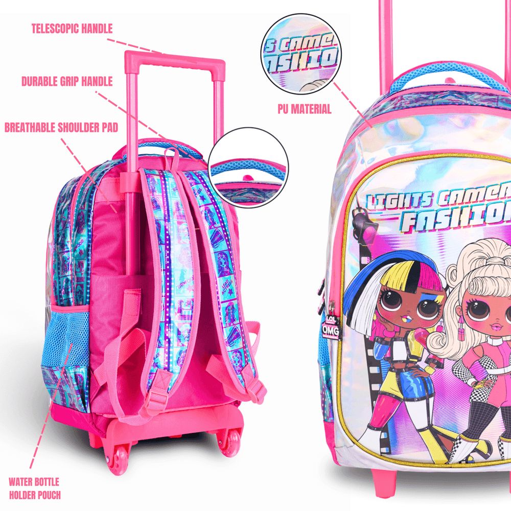 MGA Entertainment - L.O.L OMG School Trolley Backpack - 13-inch