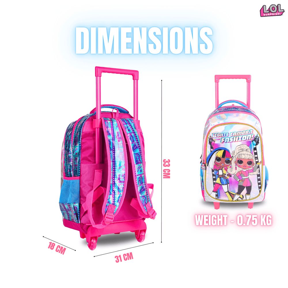 MGA Entertainment - L.O.L OMG School Trolley Backpack - 13-inch