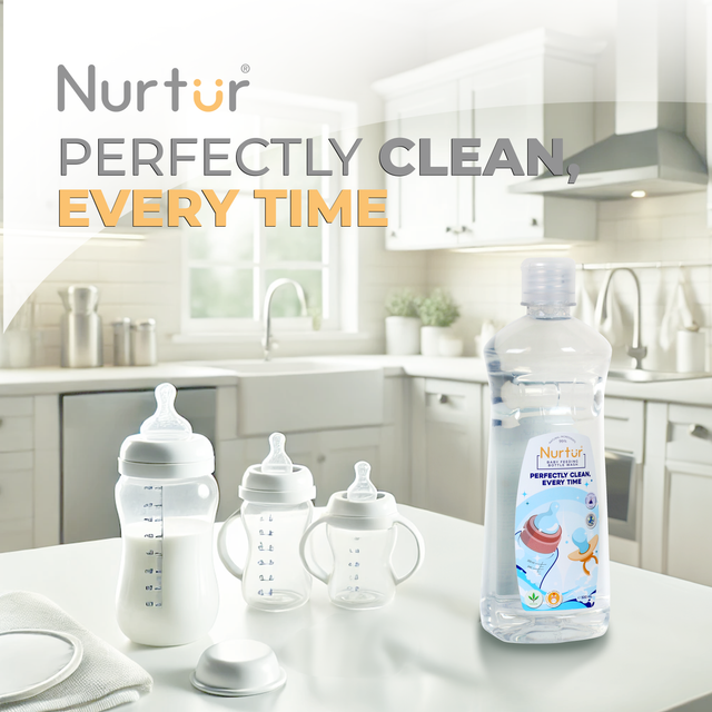 Nurtur Cozi - Baby Bottle And Toys Liquid Cleanser - 500 ml