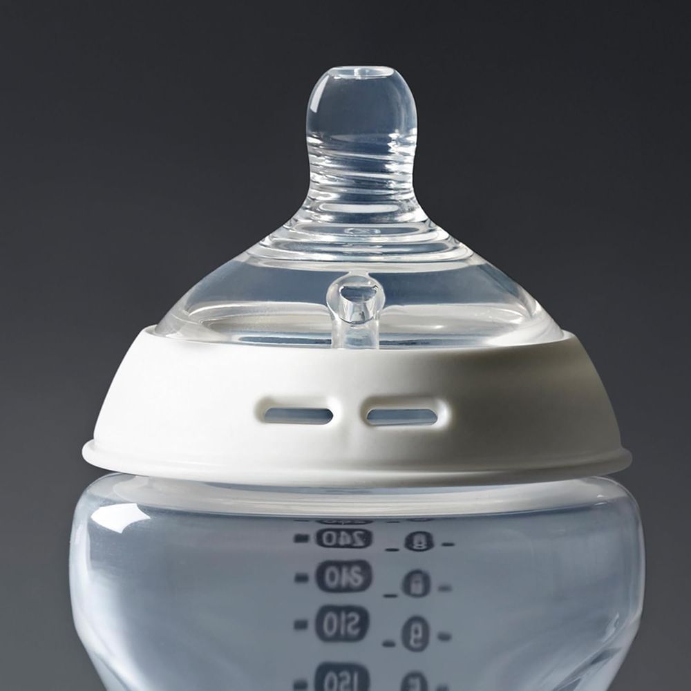 Tommee Tippee - Natural Start Baby Bottle Teats - Clear - Pack of 2