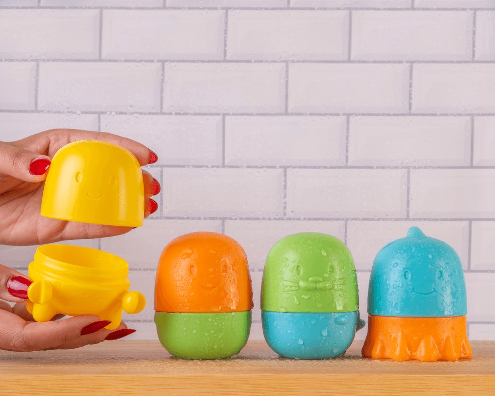 Ubbi - Interchangeable Bath Toys - 4 Pcs