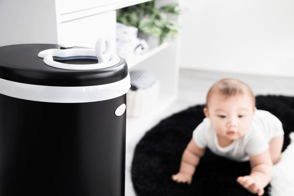 Ubbi - Diaper Pail - Matte Black