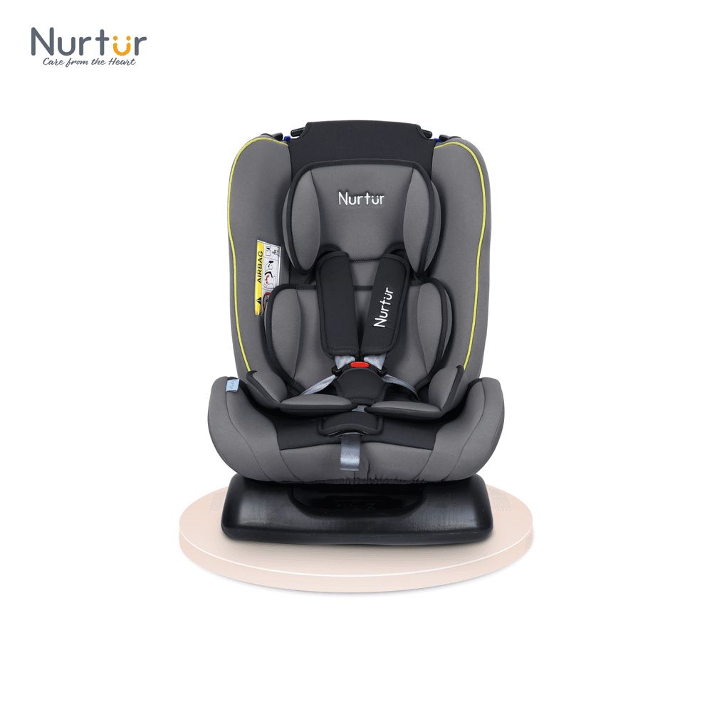 Nurtur - 3-In-1 Bruno Baby Car Seat - Grey/Yellow