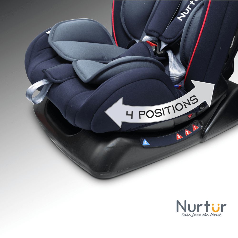 Nurtur - 3-In-1 Bruno Baby Car Seat - Black/Red