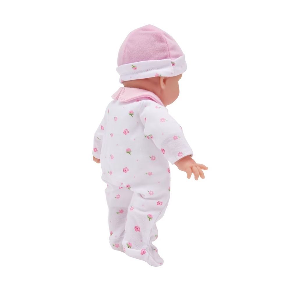 JC Toys - La Baby Doll - Pink/White - 11-Inch