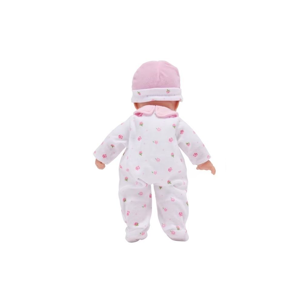 JC Toys - La Baby Doll - Pink/White - 11-Inch