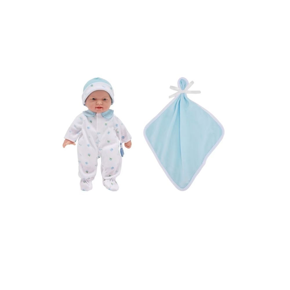 JC Toys - La Baby Doll - Blue - 11-Inch