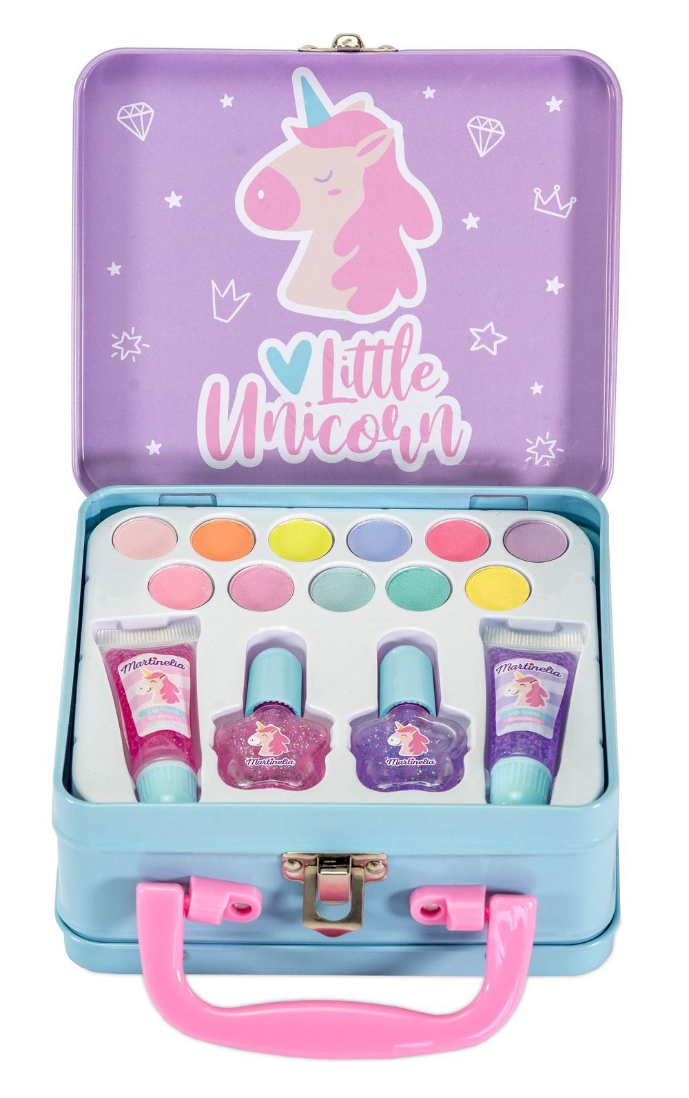 Martinelia - Unicorn Tin Make Up Case - Medium