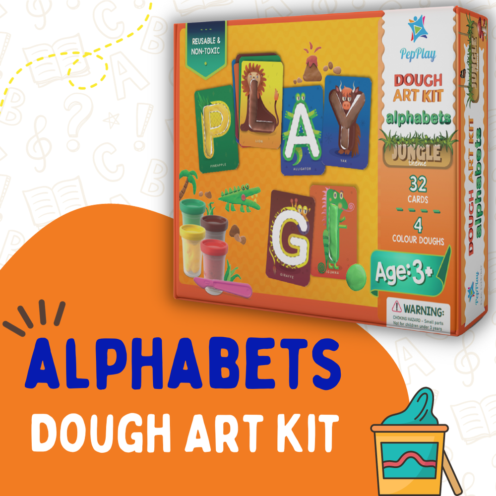 PepPlay - Dough Art Kit - Alphabet