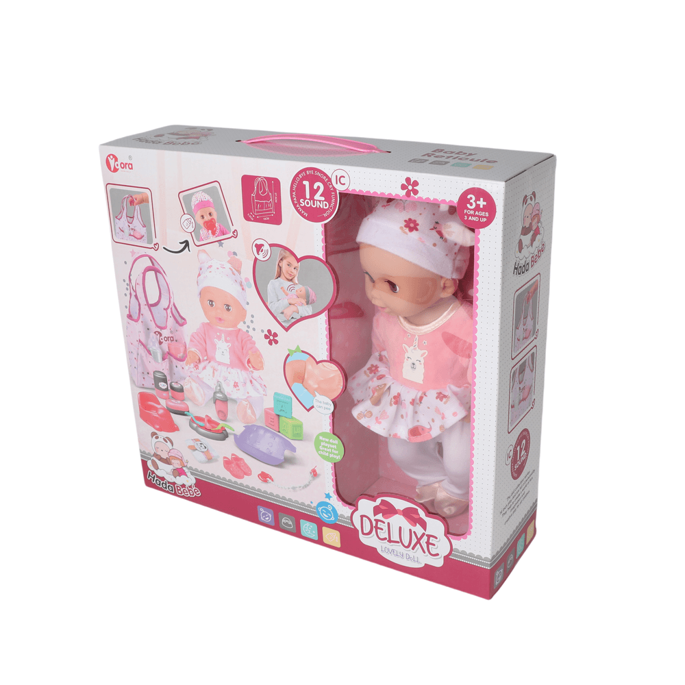 Vdora Dolls - Baby Doll W/ Handbag Playset - 14 Inch