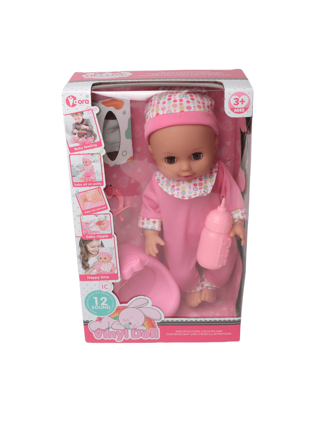 Vdora Dolls - Baby Doll Playset - 14 Inch