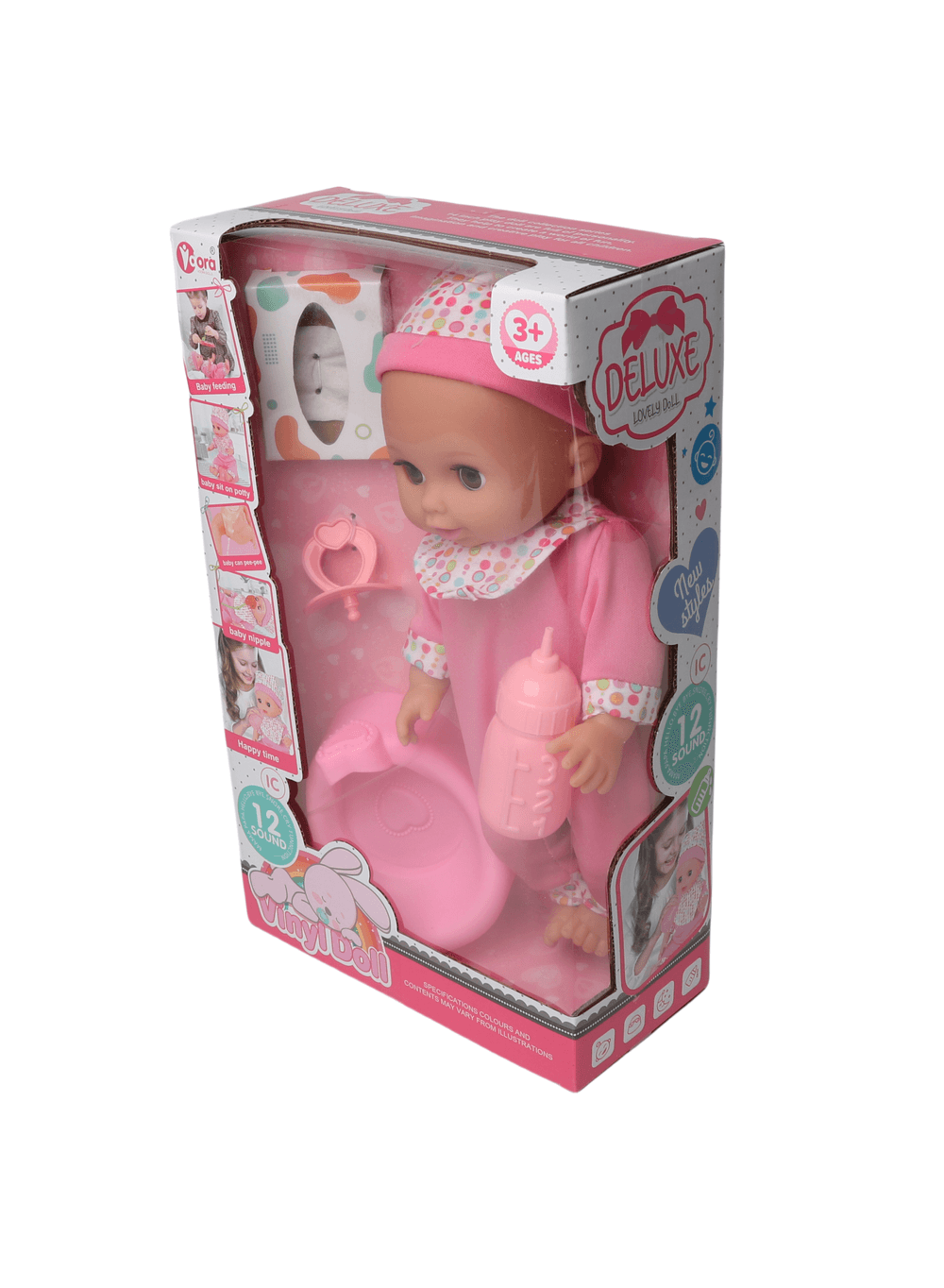 Vdora Dolls - Baby Doll Playset - 14 Inch