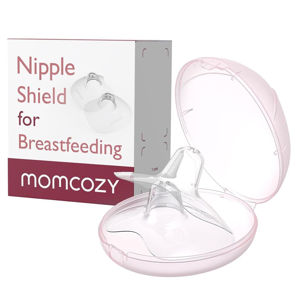 Momcozy - Contact Nipple Shields W/ Carry Case 17mm