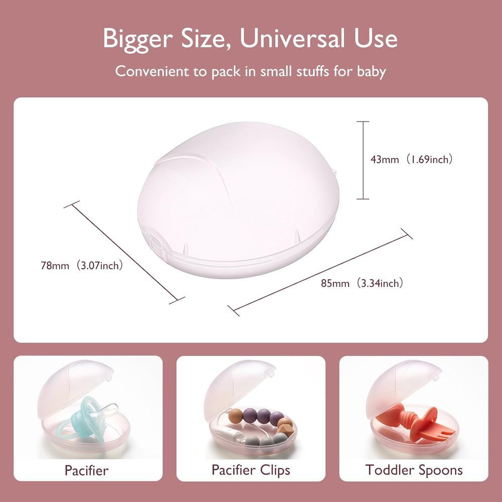 Momcozy - Contact Nipple Shields W/ Carry Case 17mm