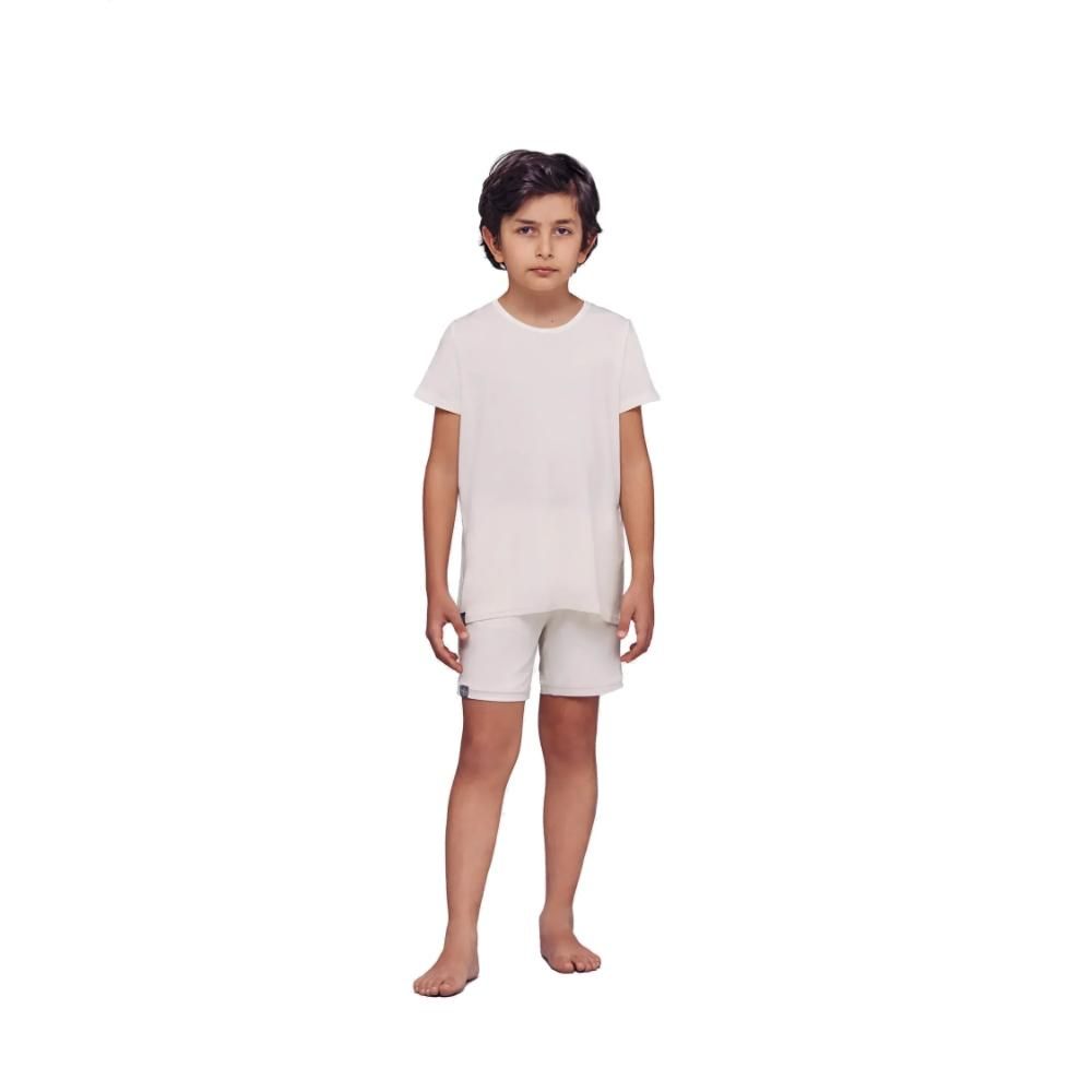 One of a Kin - Unwind Shorts Boys - Creamy Dawn - Tencel™ Soft & Breathable 