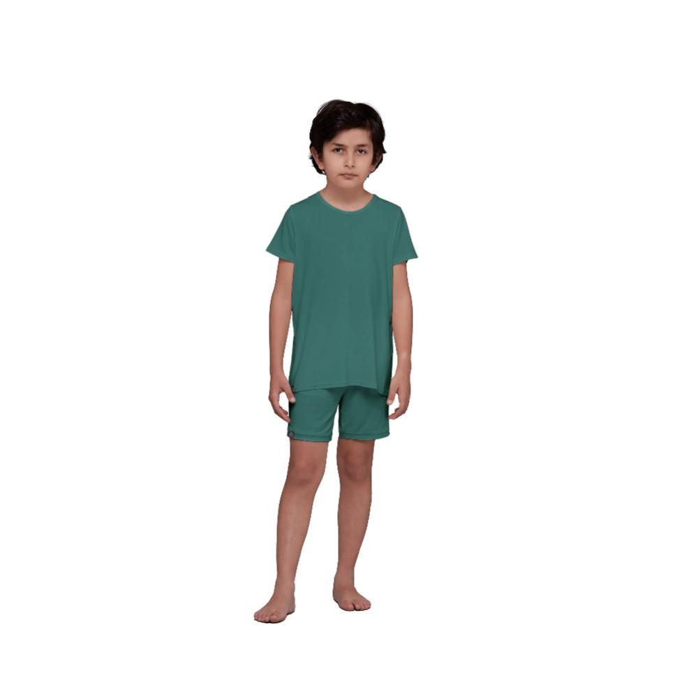 One of a Kin - Unwind Shorts Boys - Evergreen - Tencel™ Soft & Breathable 