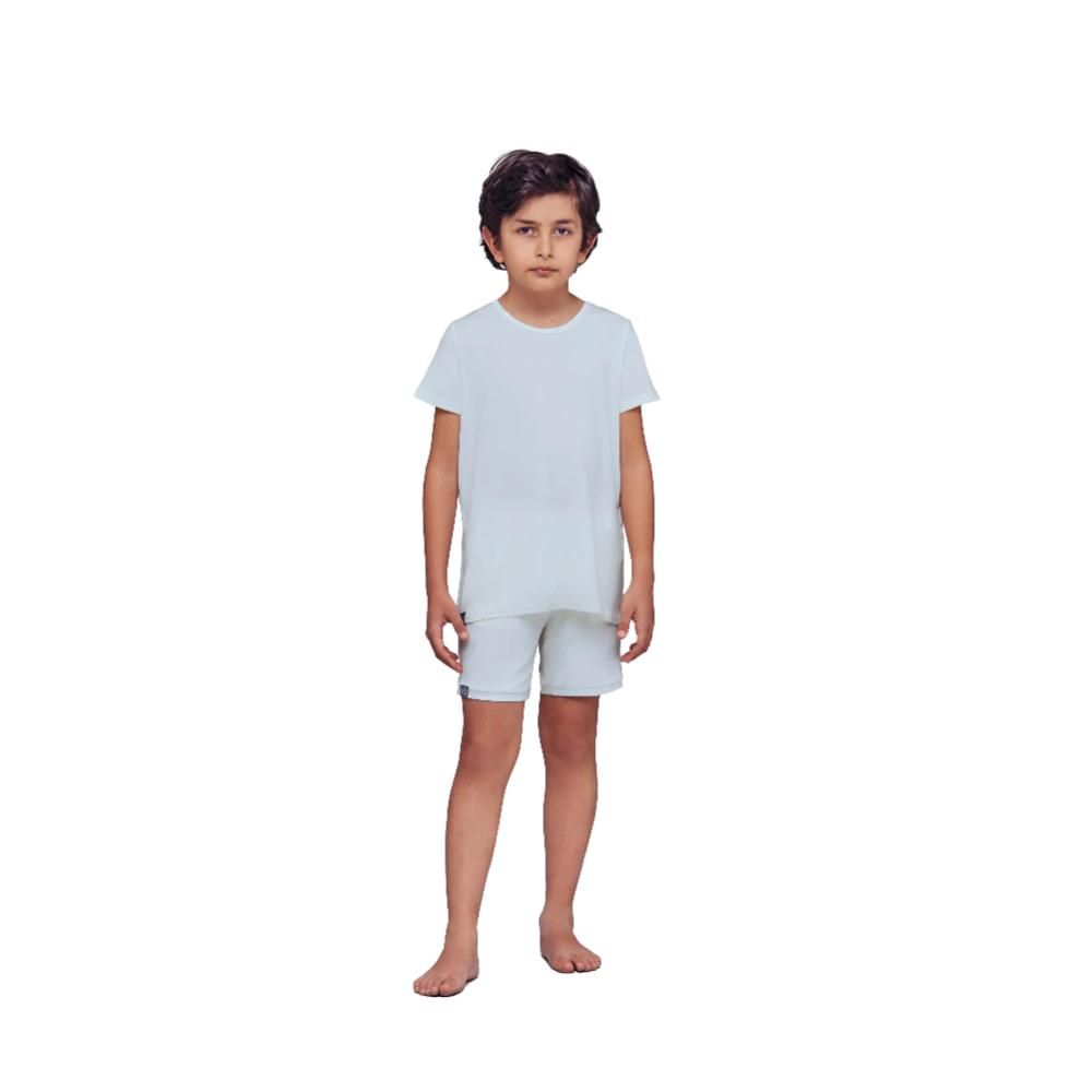 One of a Kin - Destress T-Shirt Boys - Blue sky - Tencel™ Soft & Breathable 