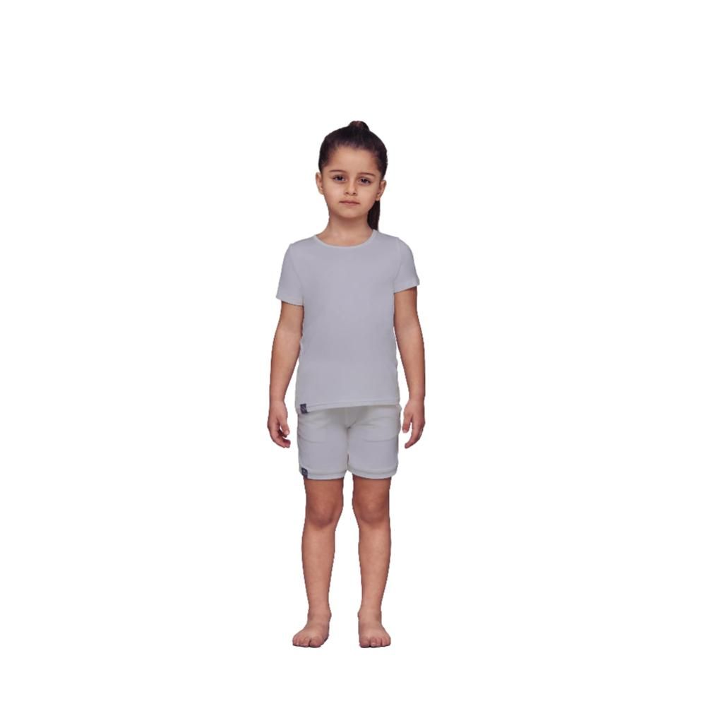 One of a Kin - Unwind Shorts Girls - Thunder Grey - Tencel™ Soft & Breathable 