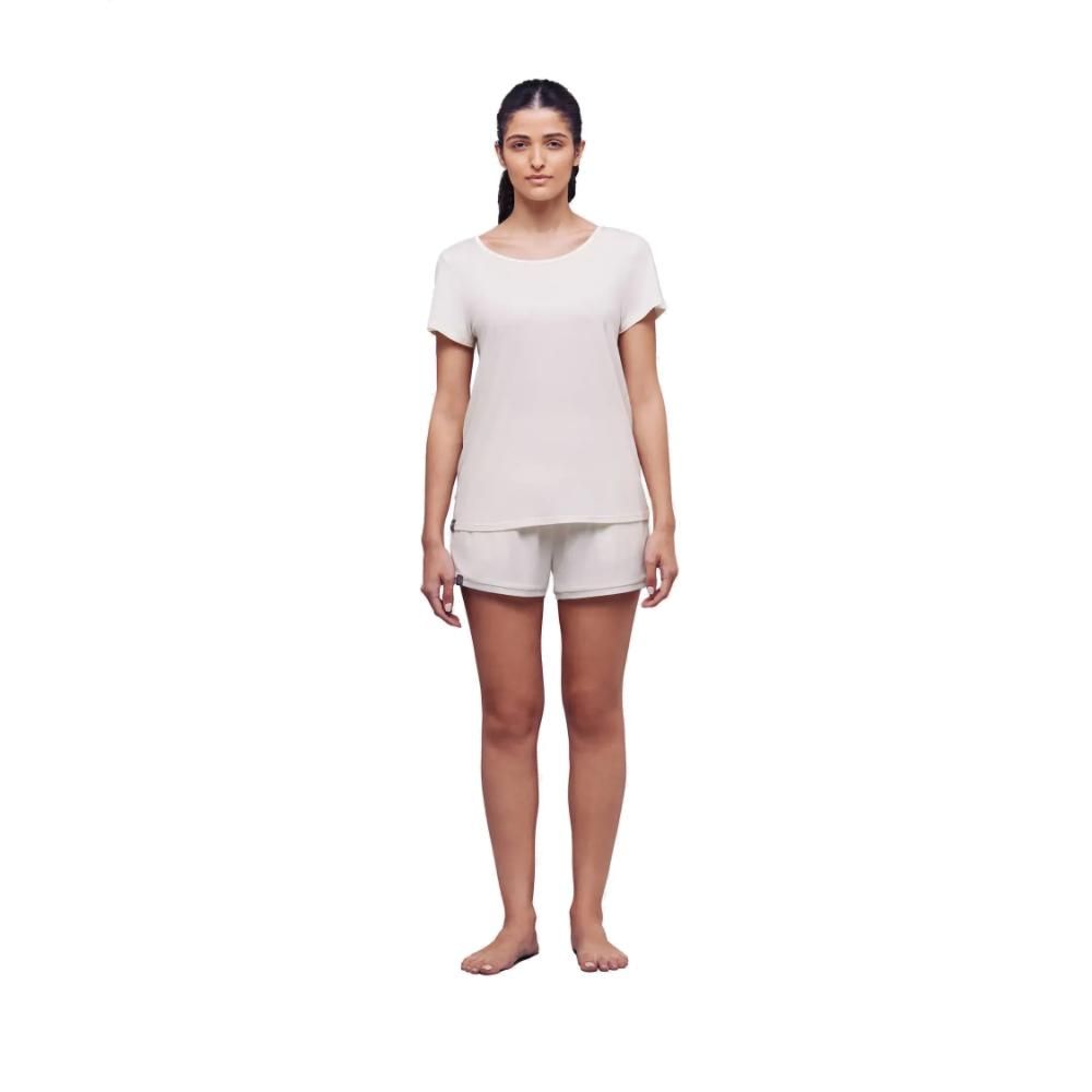 One of a Kin - Unwind Shorts Women - Creamy Dawn - Tencel™ Soft & Breathable